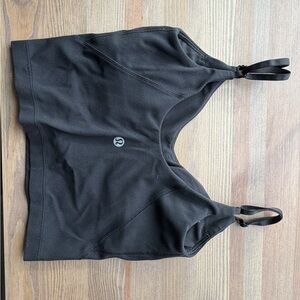 lululemon athletica Black Adjustable-Strap Workout Tank